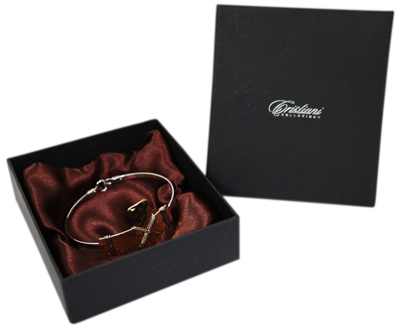 Rustic Cross Bangle.