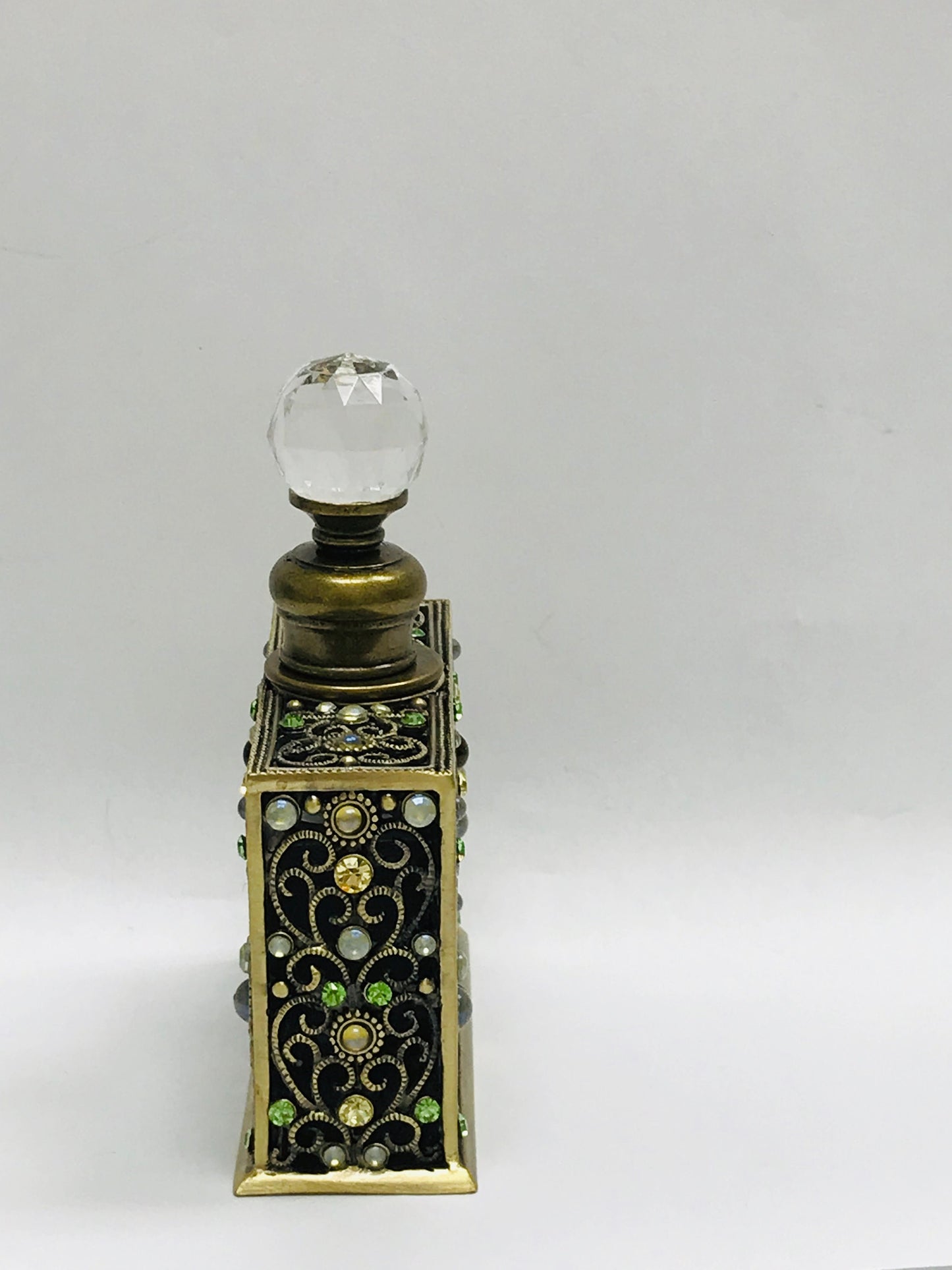 Vintage Cristiani Collezione  Perfume Bottle with crystals