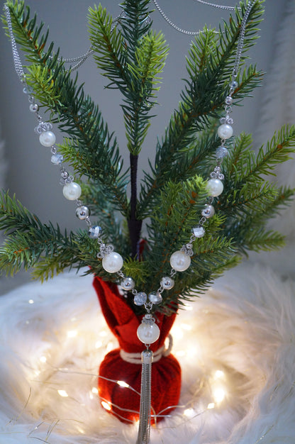 Mermaid Pearls Xmas Tree Decor