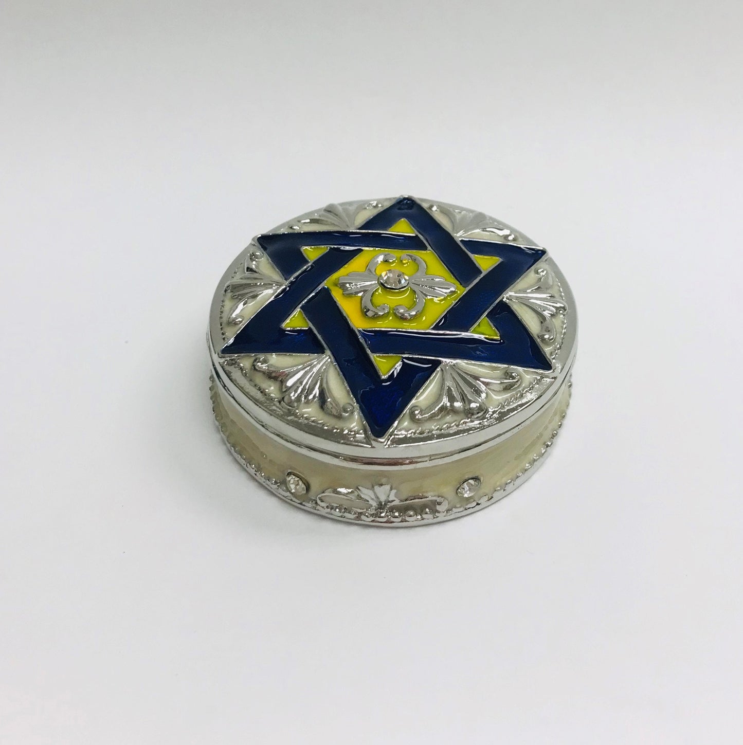 Cristiani Collezione Jewish Star Trinket Box.
