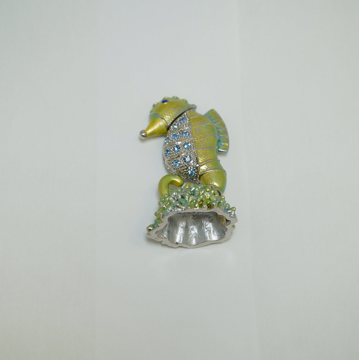 LAST PIECE - Cristiani Collezione Green Seahorse Trinket
