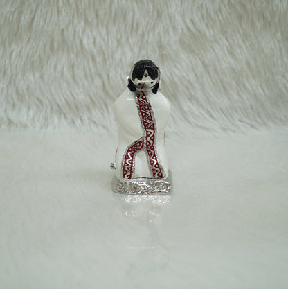 Cristiani Collezione Japanese Geisha Trinket Box.