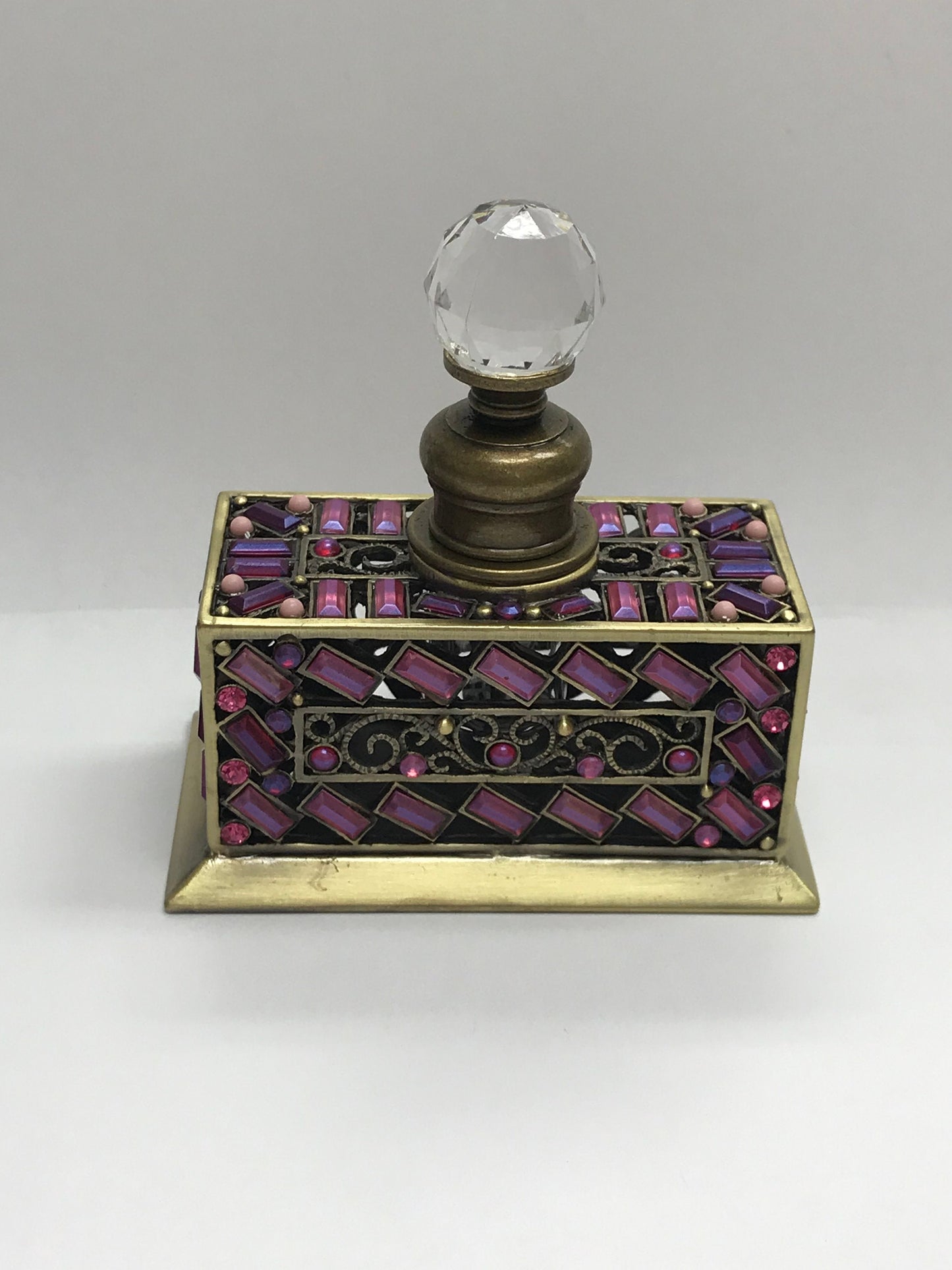 Vintage Cristiani Collezione  Perfume Bottle with crystals