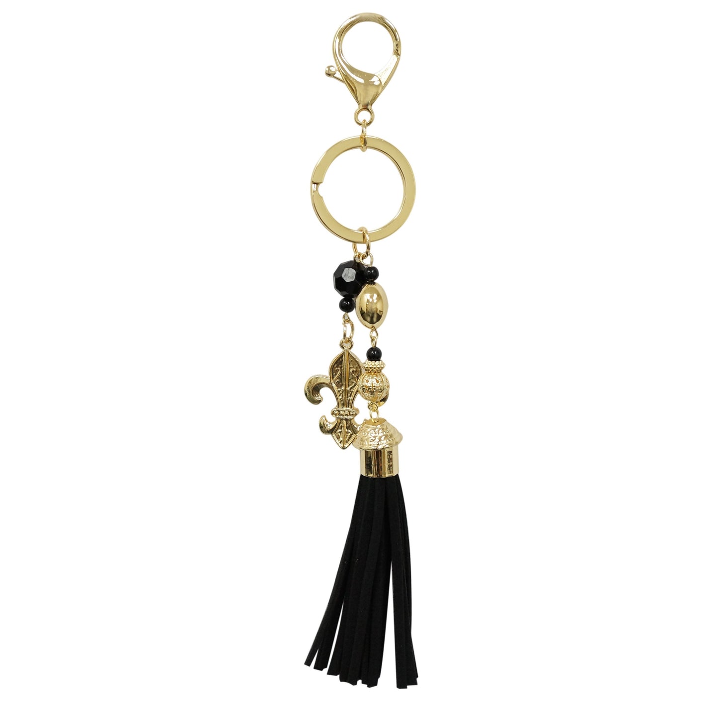 Cristiani Collezione Faux Leather Tassels Keychain.
