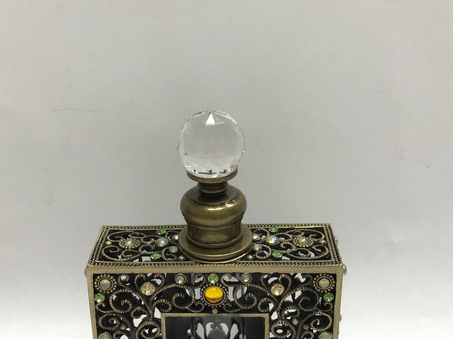 Vintage Cristiani Collezione  Perfume Bottle with crystals