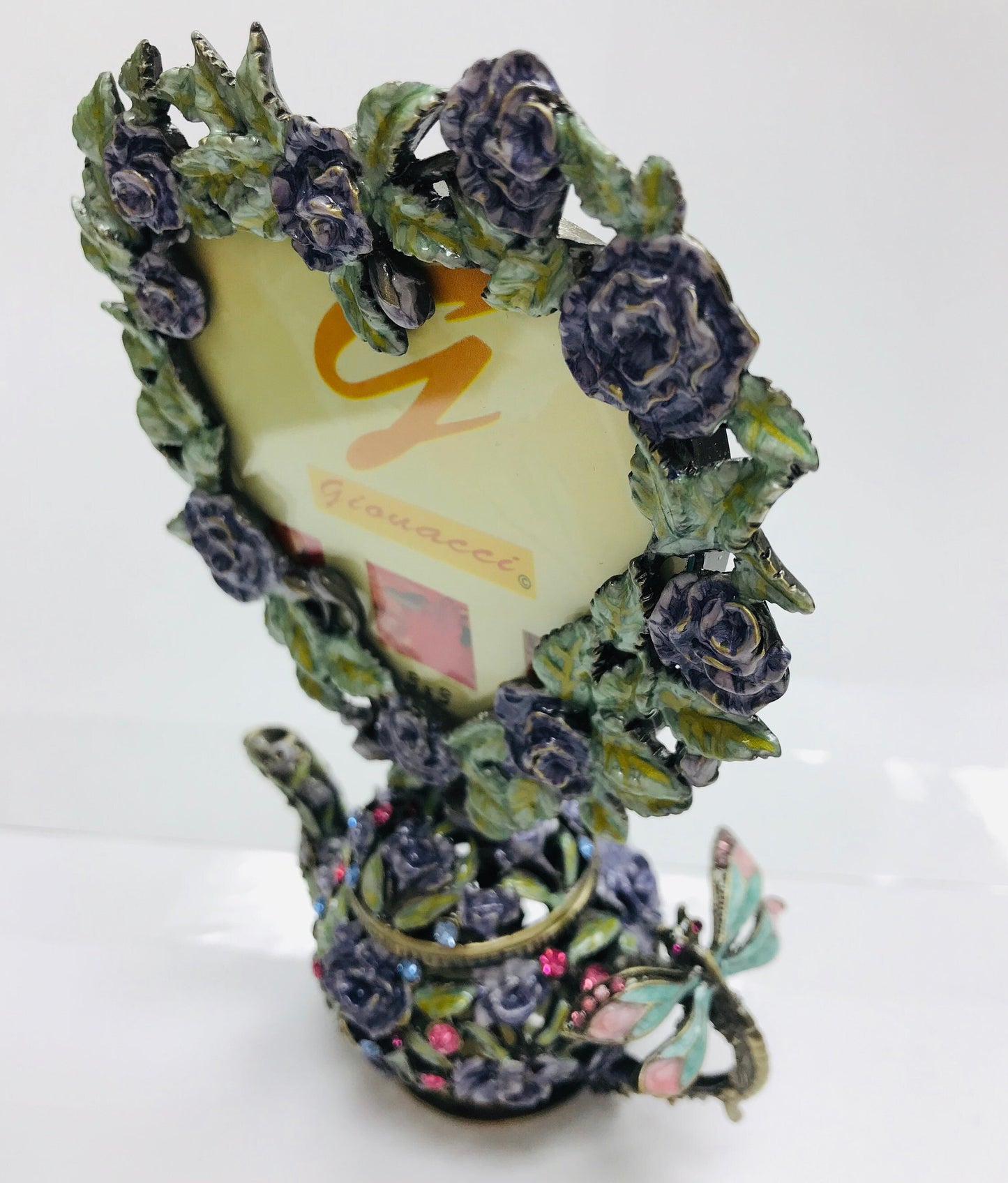 Vintage Cristiani Collezione  Trinket Box with Photo Frames