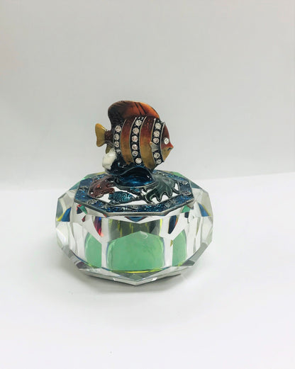 Cristiani Collezione Crystal Base Jewelry Box