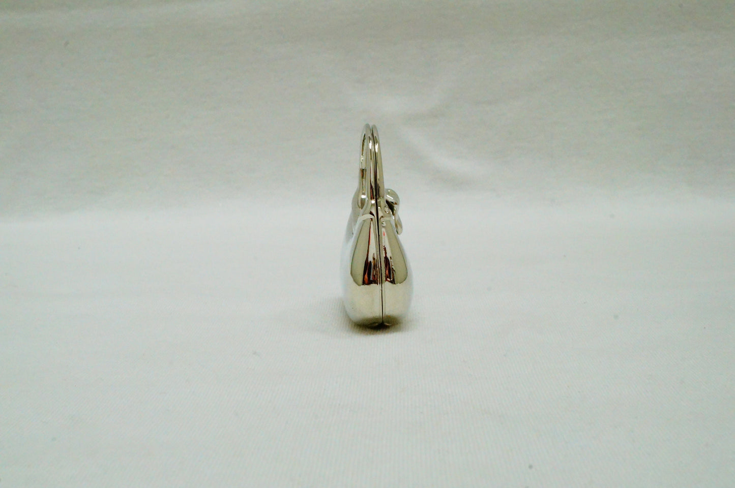 Vintage Silver Toned Mini Handbag Trinket Box Pewter Jeweled Enameled