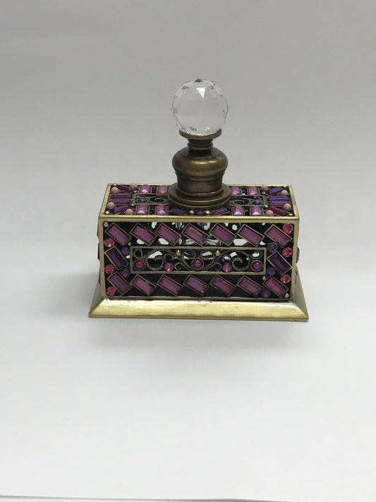 Vintage Cristiani Collezione  Perfume Bottle with crystals