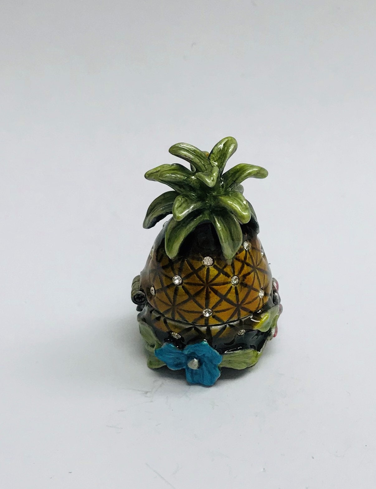 Cristiani Collezione Small Pineapple Trinket Box.