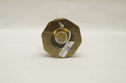 Vintage Cristiani Collezione Essential Oil Perfume Crystal Pewter Glass Bottles 14K Gold Plated