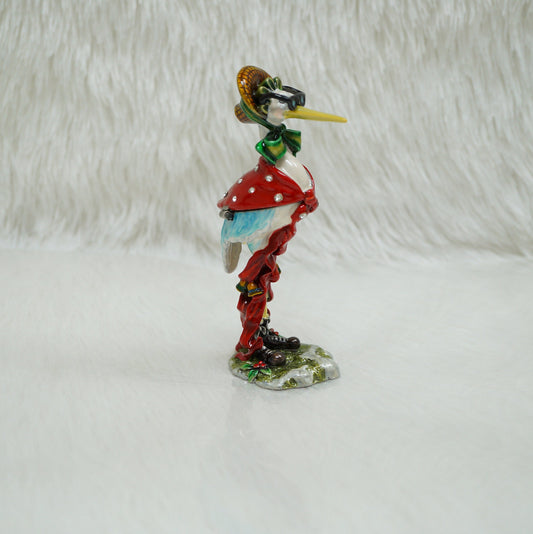 Cristiani Collezione Sassy Stork Trinket Box