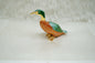 Large Mallard Trinket Box 14K Gold Plated