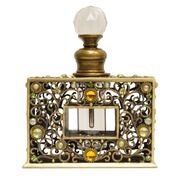 Vintage Cristiani Collezione  Perfume Bottle with crystals