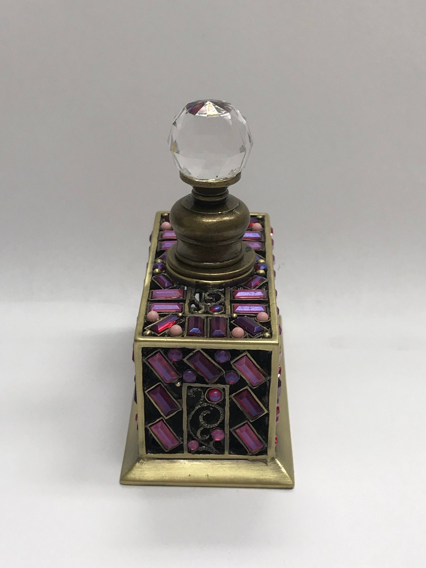 Vintage Cristiani Collezione  Perfume Bottle with crystals