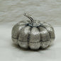 Christiani Collezione Large Silver Pumpkin Trinket Box.