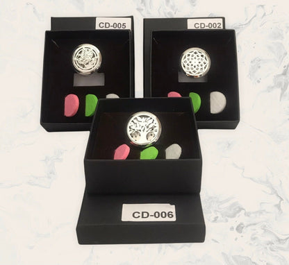 2 Pack Clip-On Essential-Oil Diffuser for Cars, Gym Bags, and Purses