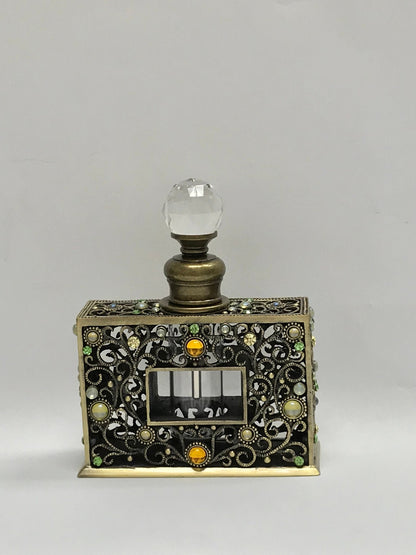 Vintage Cristiani Collezione  Perfume Bottle with crystals