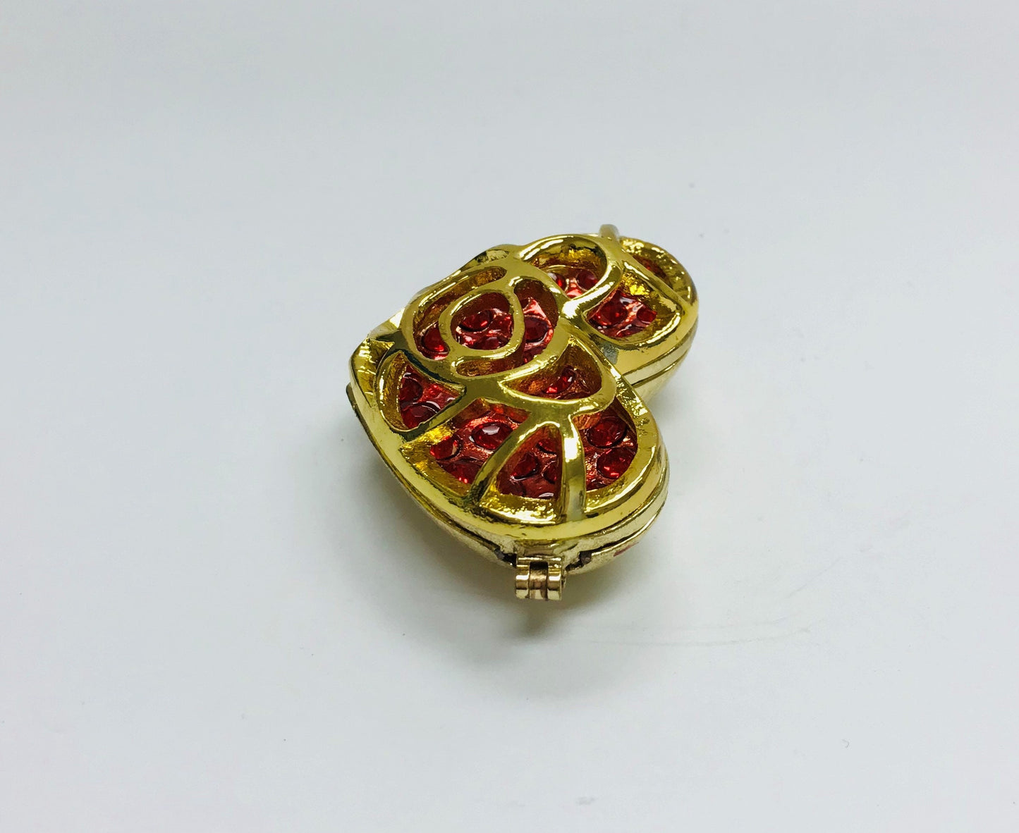 Cristiani Collezione Heart Trinket Box 14K Gold Plated