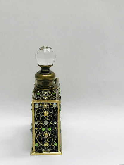 Vintage Cristiani Collezione  Perfume Bottle with crystals
