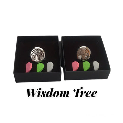 2 Pack Clip-On Essential-Oil Diffuser for Cars, Gym Bags, and Purses