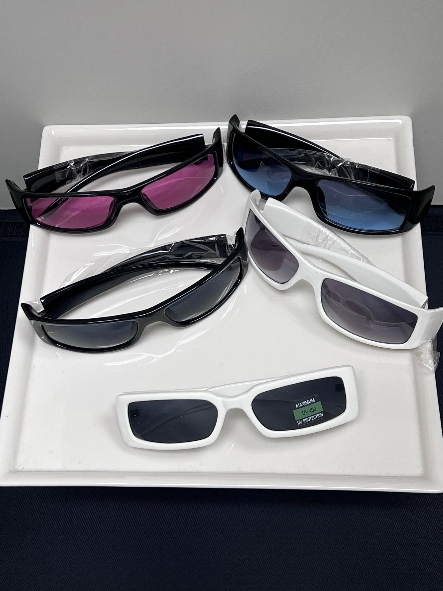 Vintage Retro Bedazzled Rhinestones Y2K Sunshades Punk Party