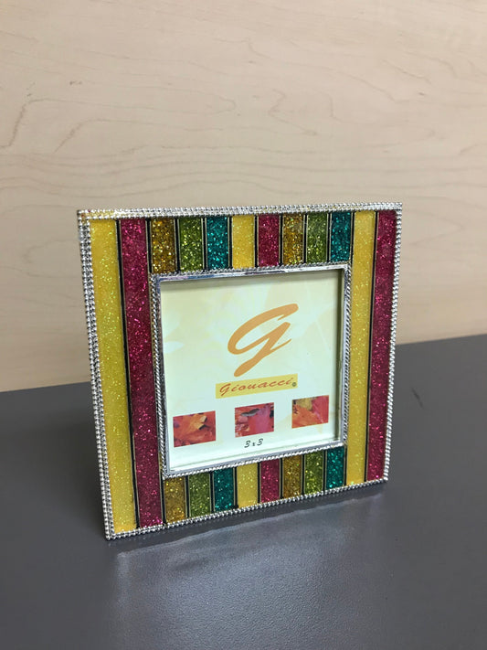 Vintage Multi color Square Photo Frame