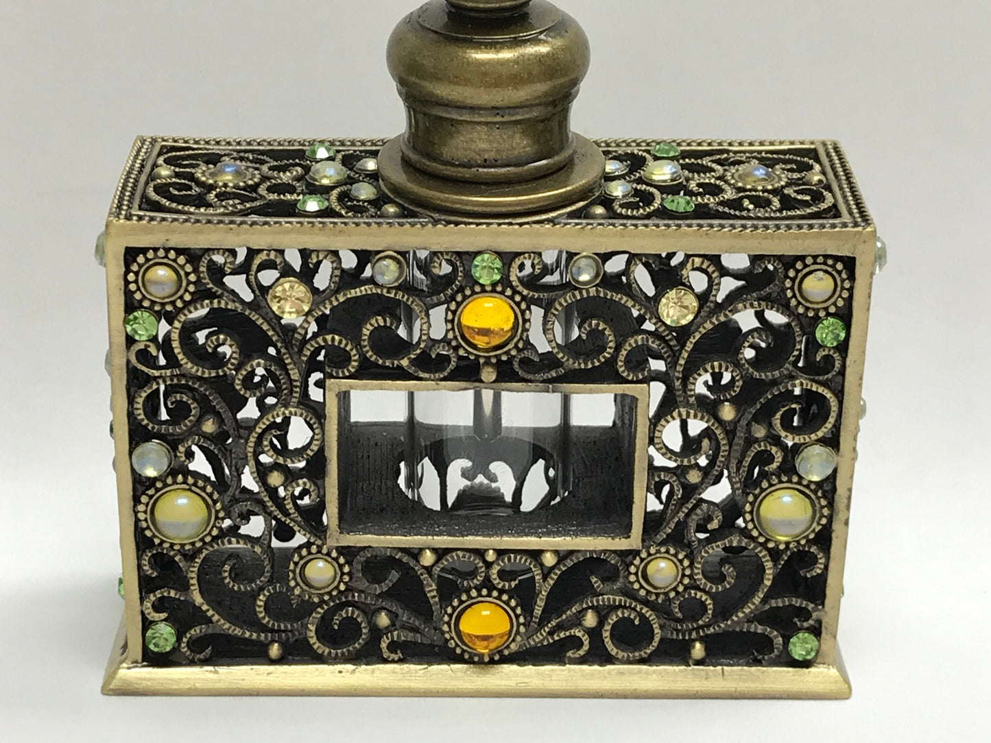 Vintage Cristiani Collezione  Perfume Bottle with crystals