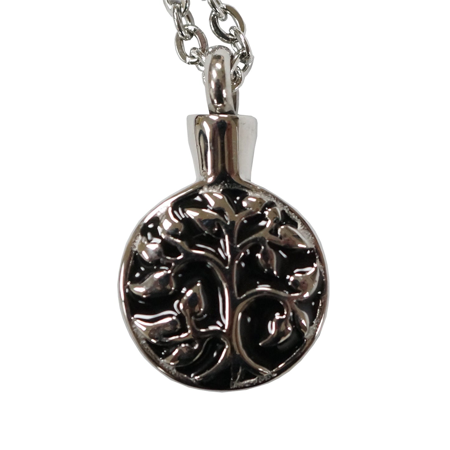 Forever Love Ash Urn  Pendant Necklace Stainless Steel