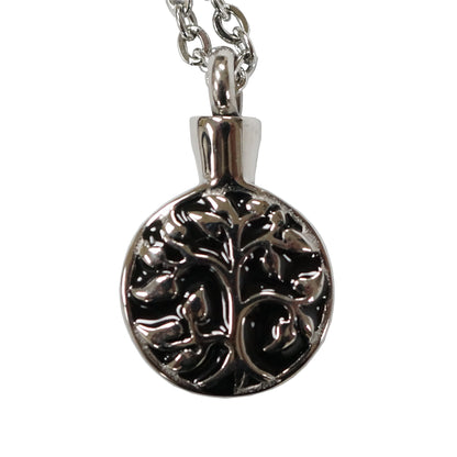 Forever Love Ash Urn  Pendant Necklace Stainless Steel