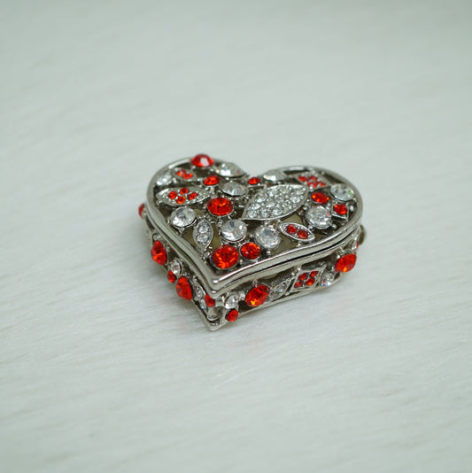 Cristiani Collezione Red Heart Trinket Box.