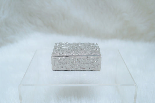 Cristiani Collezione Vintage Silver Rectangle Trinket Box