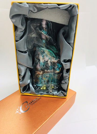 Cristiani Collezione Dragon Castle Trinket Box 14K Gold Plated