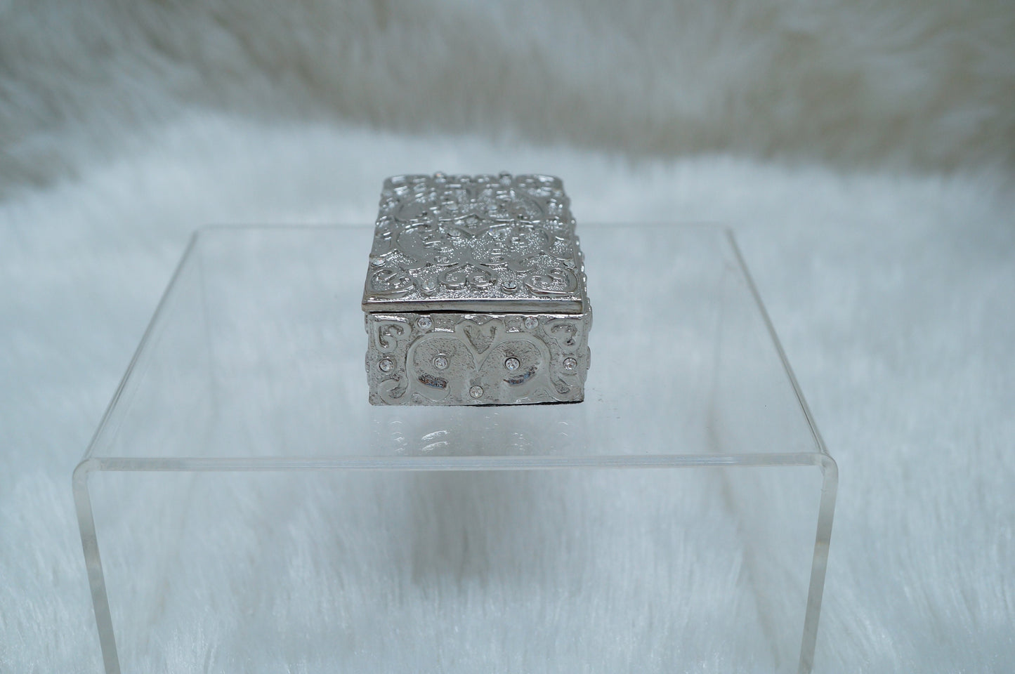 Cristiani Collezione Vintage Silver Rectangle Trinket Box