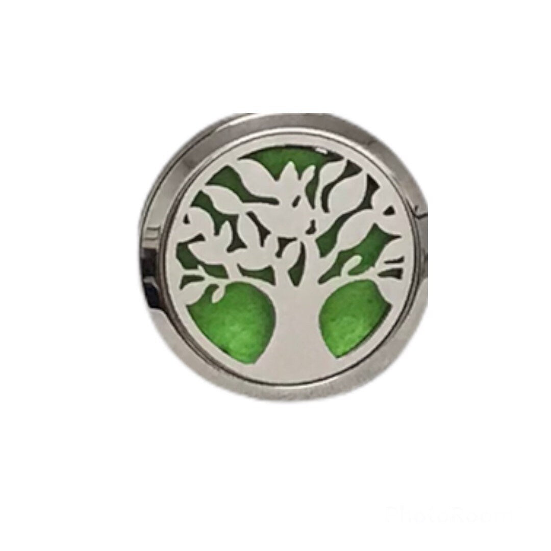 3 Pcs- Waterproof Reusable 3 Layers Cloth Face Mask and Wisdom Tree Clip on Diffuser.