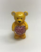 Cristiani Collezione Bear with heart Trinket Box 14K Gold Plated