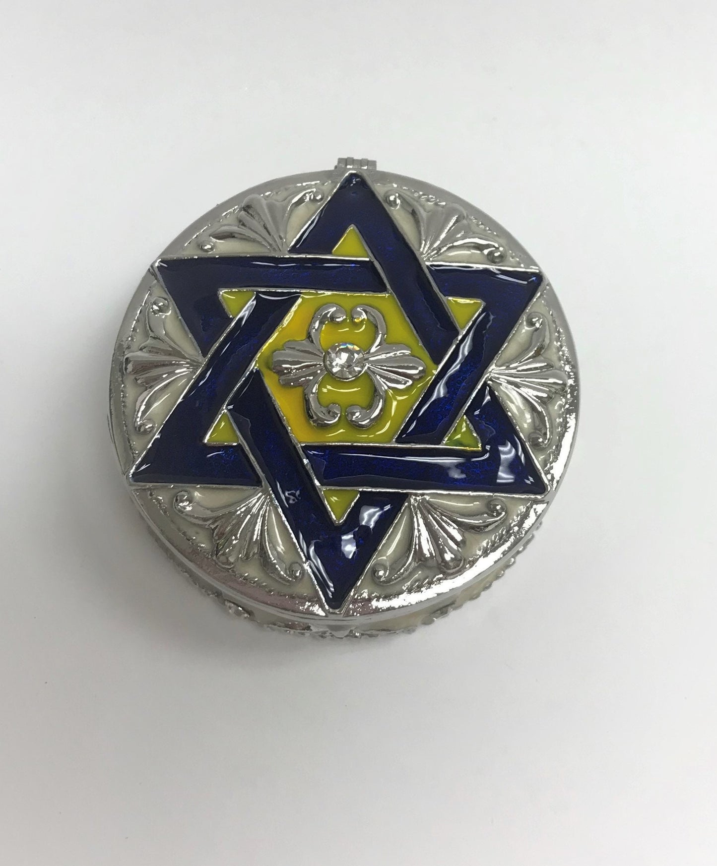 Cristiani Collezione Jewish Star Trinket Box.