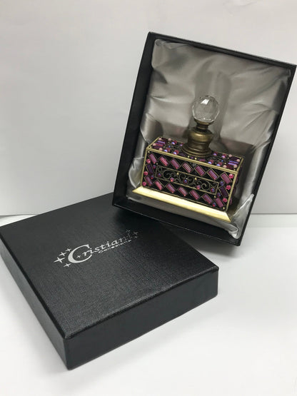 Vintage Cristiani Collezione  Perfume Bottle with crystals