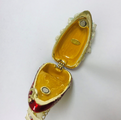 Cristiani Collezione Pirate Ship Trinket Box 14K Gold Plated