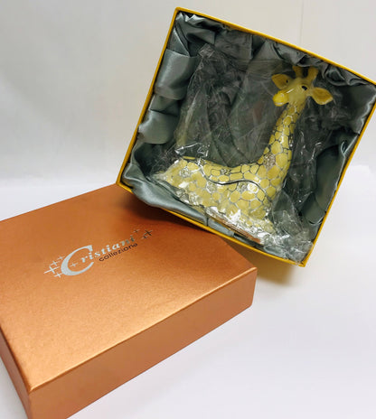 Cristiani Collezione Sitting Giraffe Trinket Box