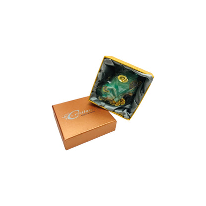 Cristiani Collezione Money Pig Trinket Box 14K Gold Plated