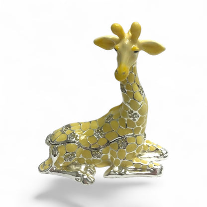 Cristiani Collezione Sitting Giraffe Trinket Box