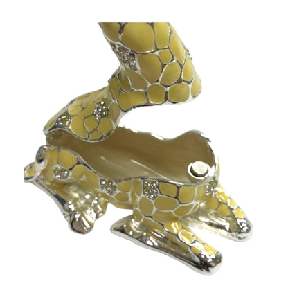 Cristiani Collezione Sitting Giraffe Trinket Box