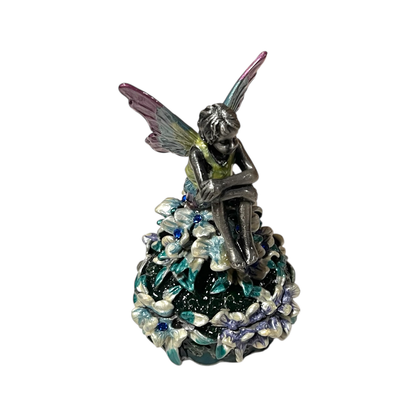 Cristiani Collezione Sitting Fairy Trinket Box