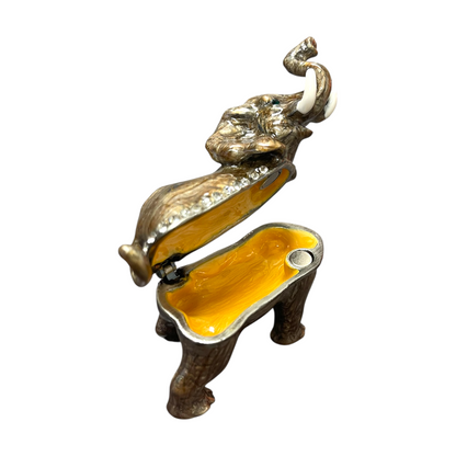 Cristiani Collezione Elephant Trinket Box.