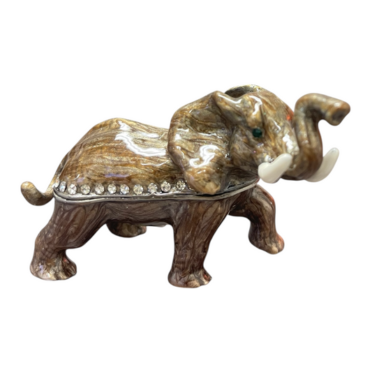 Cristiani Collezione Elephant Trinket Box.