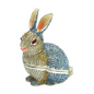 Cristiani Collezione Crystal Paved Rabbit Trinket Box.