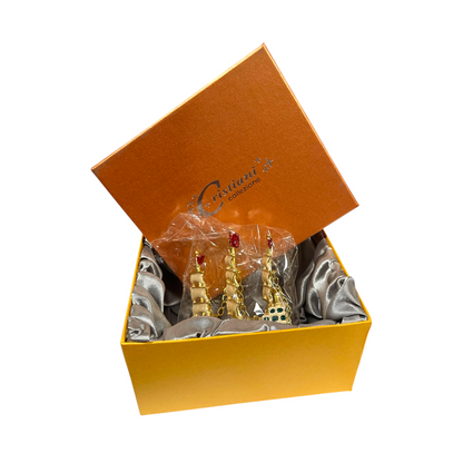 Cristiani Collezione Pirate Ship Trinket Box 14K Gold Plated