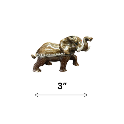 Cristiani Collezione Elephant Trinket Box.