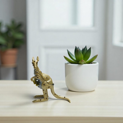 Cristiani Collezione Mom& Baby Kangaroo Trinket Box.